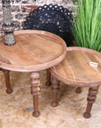 Sena Antique Design Side Table Set of 2
