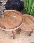 Sena Antique Design Side Table Set of 2