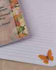 A5 Handmade Notebook with Spring Meadow Design