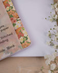 A6 Handmade Notebook with Spring Meadow Design
