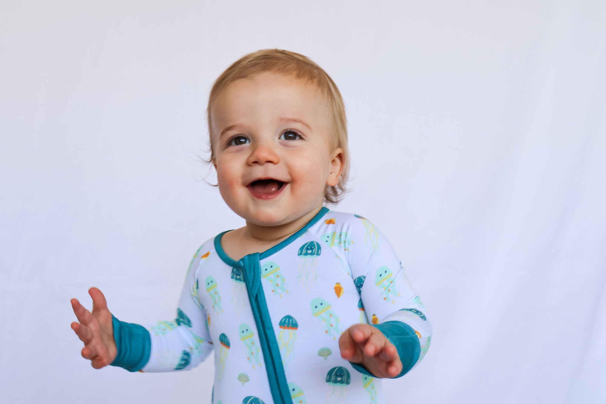 Jellyfish Baby Romper
