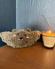 Handmade Bat Plushie – Crochet Bat Soft Toy | Cute Halloween Gift & Spooky Home Decor