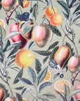 Summer fruit velvet cone lampshade, extra tall lampshade