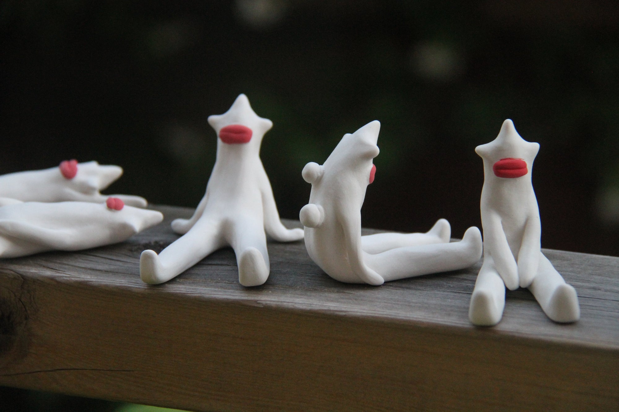 Ugly Buddies 007 Ceramic Figurine