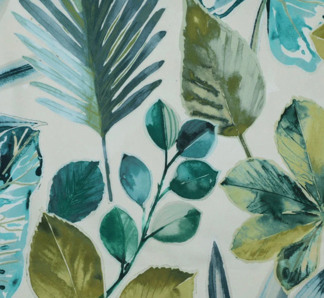 Blue &amp; Green Rainforest Velvet Steep Empire Lampshade | Handmade Ceiling Light Shade | UK