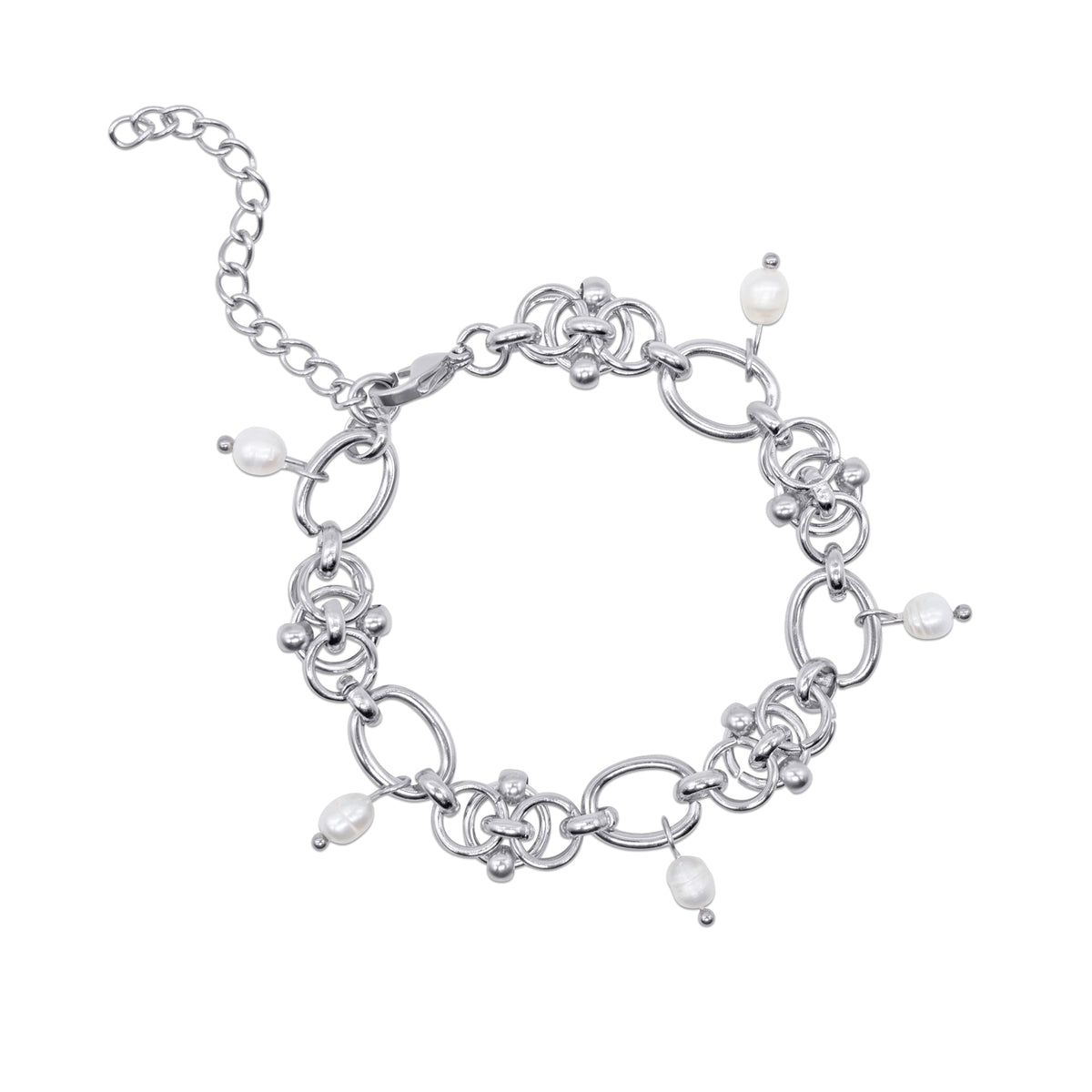 Moonlit Whispers Pearl Bracelet