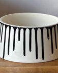 The Dog's Pollox Black Drip Bowl