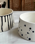 The Dog's Pollox Black Drip Bowl
