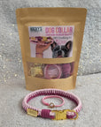 Make Your Own Dog Collar & Friendship Bracelet Craft Kit - PINK