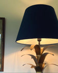 Navy Velvet Steep Empire Lampshade | Handmade Ceiling Light Shade | UK