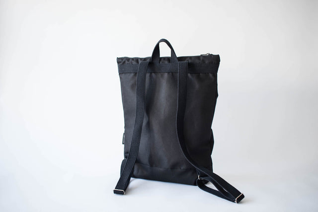 Waterproof Black Bow Backpack with Laptop Pocket