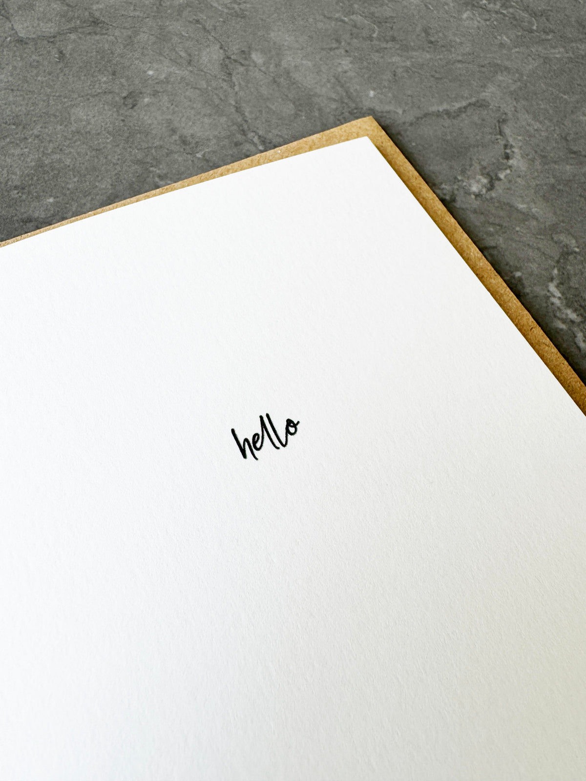 Minimalist Note Cards