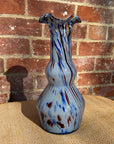 Murano tall glass vase