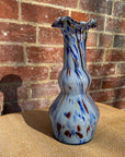 Murano tall glass vase