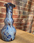 Murano tall glass vase