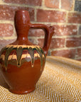 Hand painted, Bulgarian folk pitcher