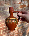 Hand painted, Bulgarian folk pitcher