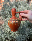 Hand painted, Bulgarian folk pitcher