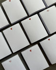 Tiny Love Heart Note Pads