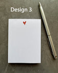 Tiny Love Heart Note Pads