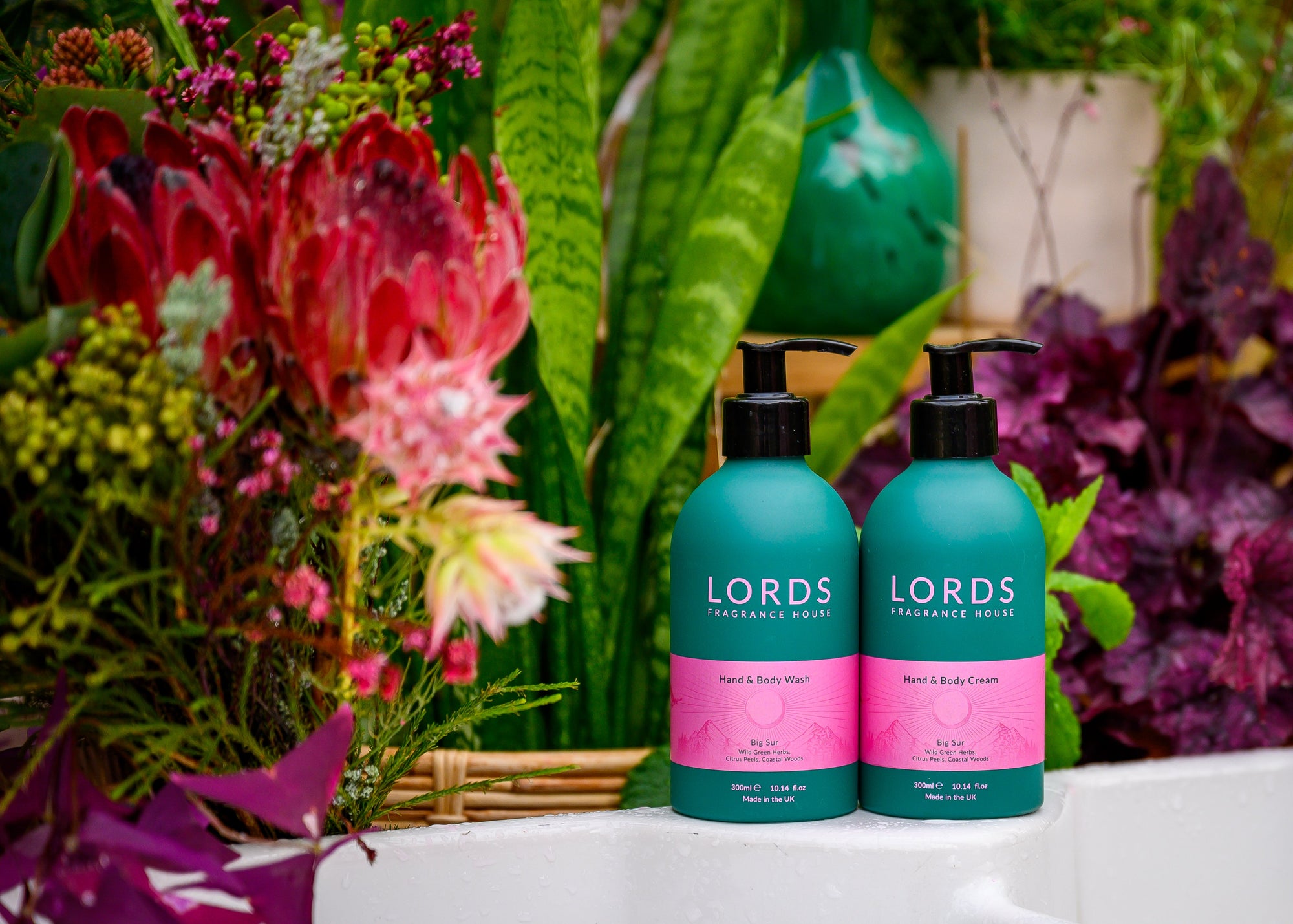 Hand &amp; Body Cream, Green, Rinse &amp; Repeat Aluminium Bottle