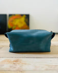 Luxury Leather Makeup Bag - Spacious & Durable Handcrafted Design by eleriinseim at www.brixbailey.com