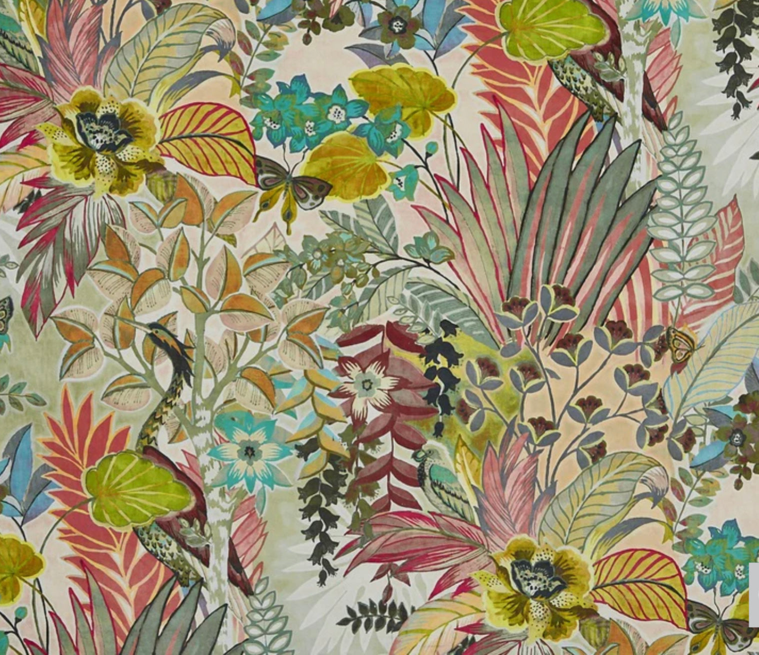 Floral pastel velvet throw cushion, scatter cushions