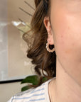 SCALLOPED HOOPS - LARGE