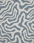 Blue wiggle throw cushion, scatter cushions