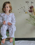 Marnie Pink & Green Kids Muslin Pyjamas