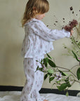 Marnie Pink & Green Kids Muslin Pyjamas