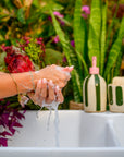 Ceramic Soap Holder & 1 Litre Refill Set