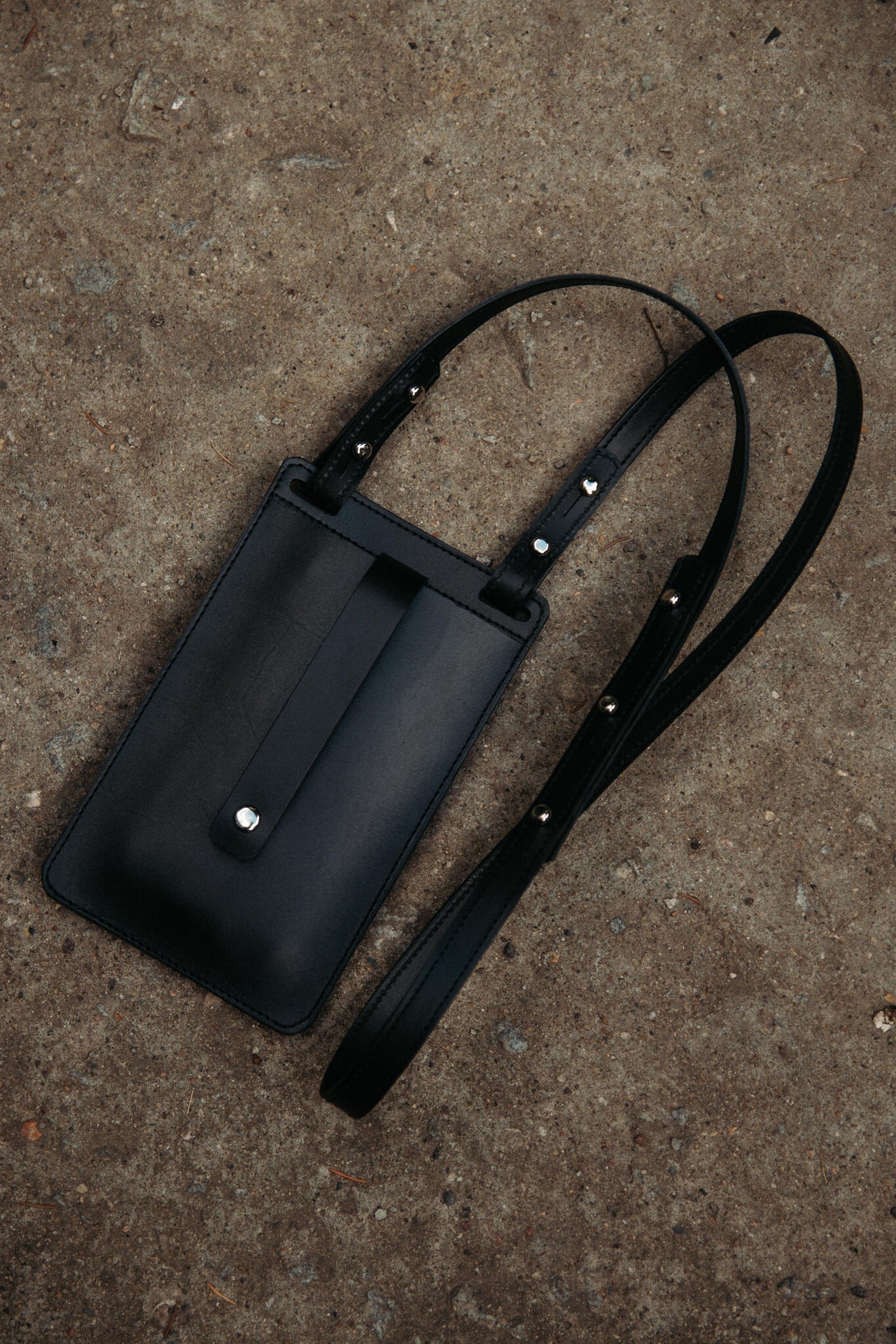 By Your Side Leather Phone Bag – Secure &amp; Eco-Conscious Style by Stella Soomlais at brixbailey.com
