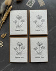 Small Plantable Thank You Cards