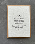 Small Plantable Thank You Cards