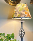 Tiger & Cheetah Jungle Velvet Steep Empire Lampshade | Handmade Ceiling Light Shade | UK