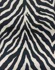 Zebra Print Textured Cushion