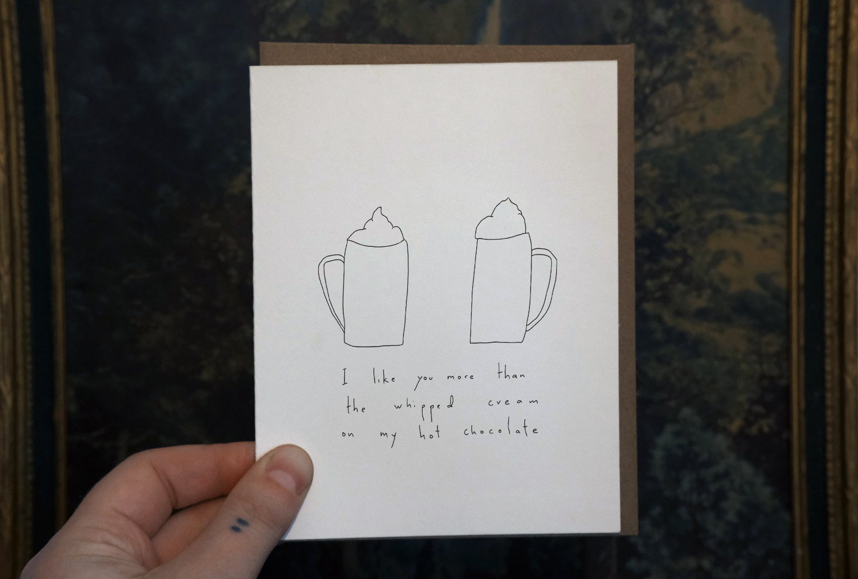 Hot Cocoa Greeting Card-0