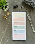 Weekly Planner Pad