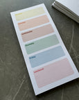 Weekly Planner Pad