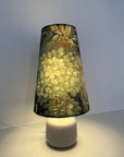 Forbidden forest Velvet cone lampshade, extra tall lampshade