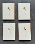 Small note cards with bee design