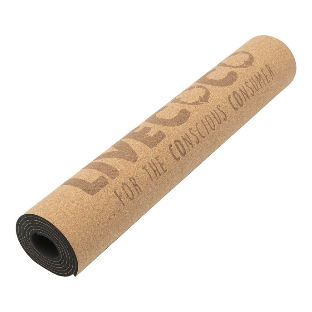 Cork Yoga Mat &amp; Canvas Bag