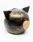 Golden Wings | Handmade Piggy Bank-0