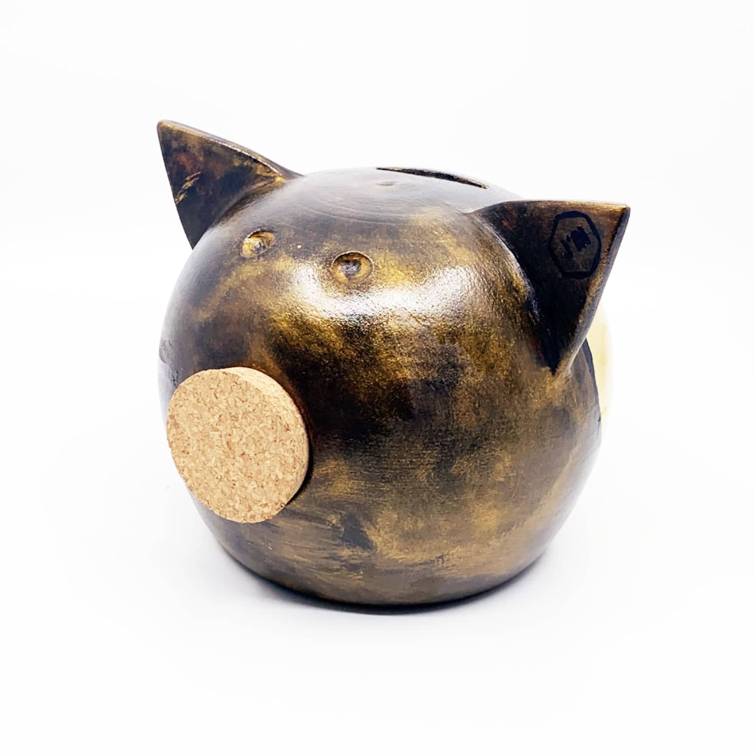 Golden Wings | Handmade Piggy Bank-2