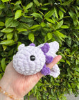 Handmade Crochet Axolotl Plush | Soft Amigurumi Toy