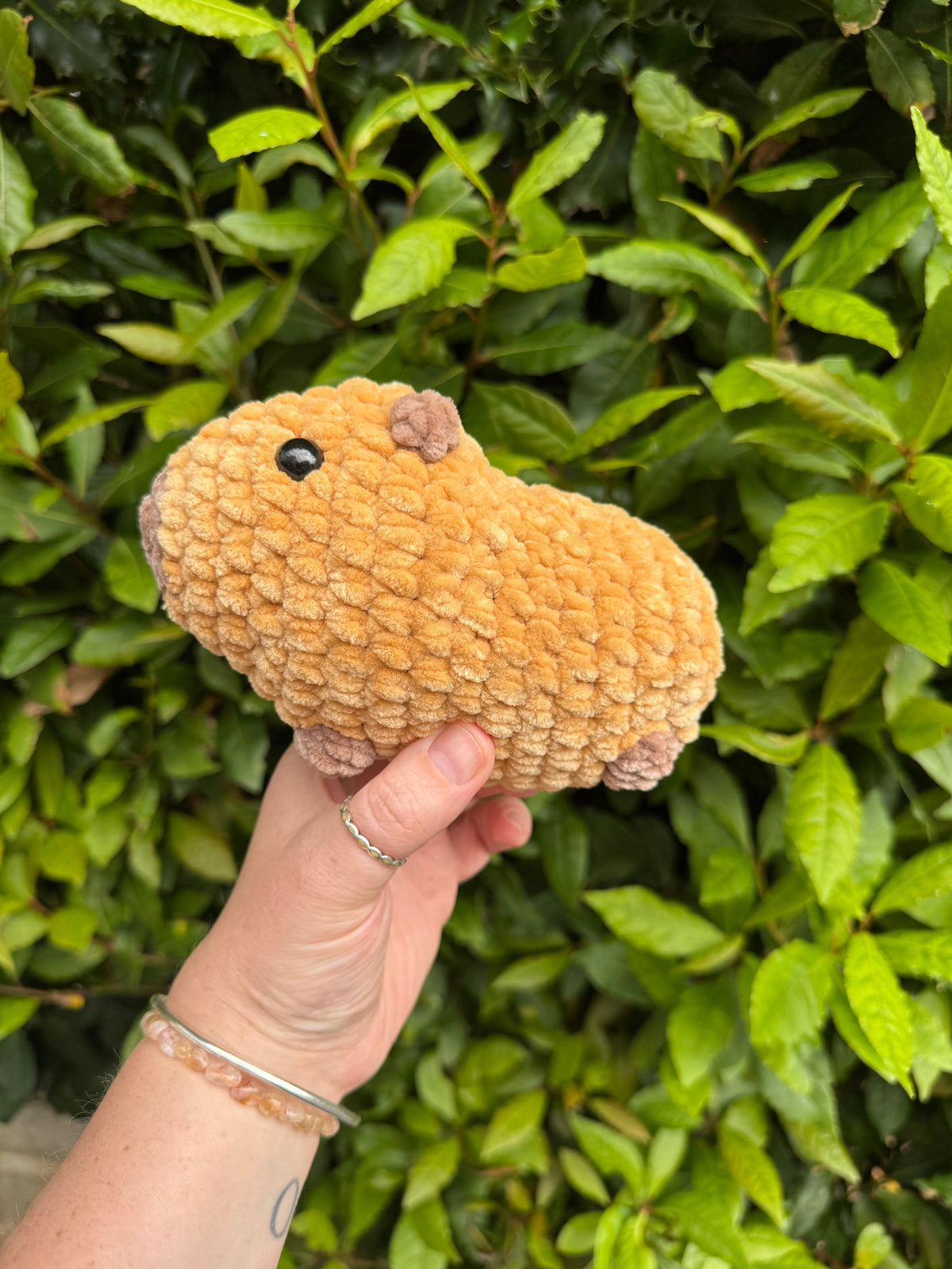 Handmade Crochet Capybara Plush | Soft Amigurumi Toy