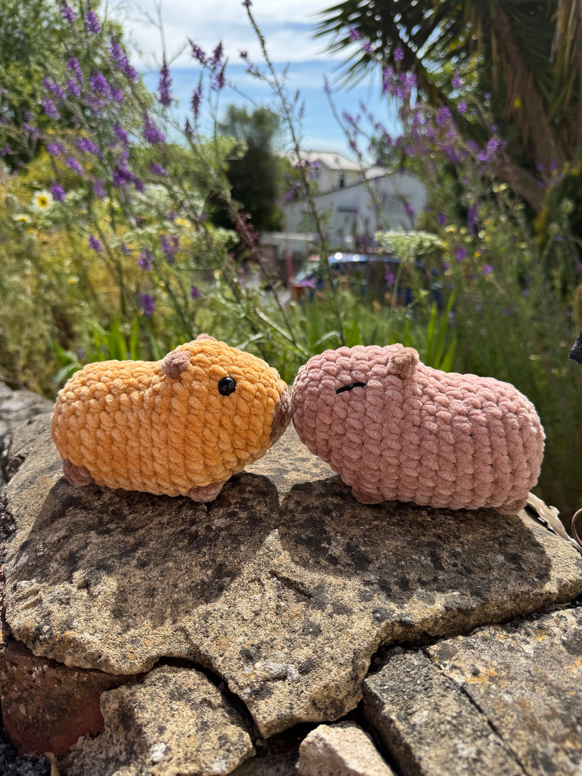 Handmade Crochet Capybara Plush | Soft Amigurumi Toy