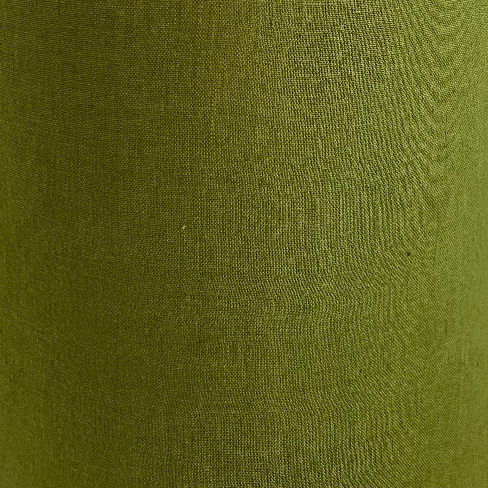 Olive Linen Lampshade | Extra Tall Cone Light Shade | Bespoke Handmade UK