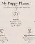 My Puppy Planner — A3 Puppy Wall Planner | Pack of 5
